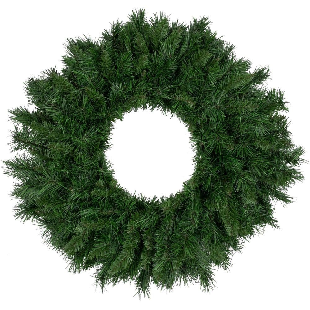 24 in. Lush Mixed Pine Artificial Christmas Wreath-Unlit price history on PriceWatchPro