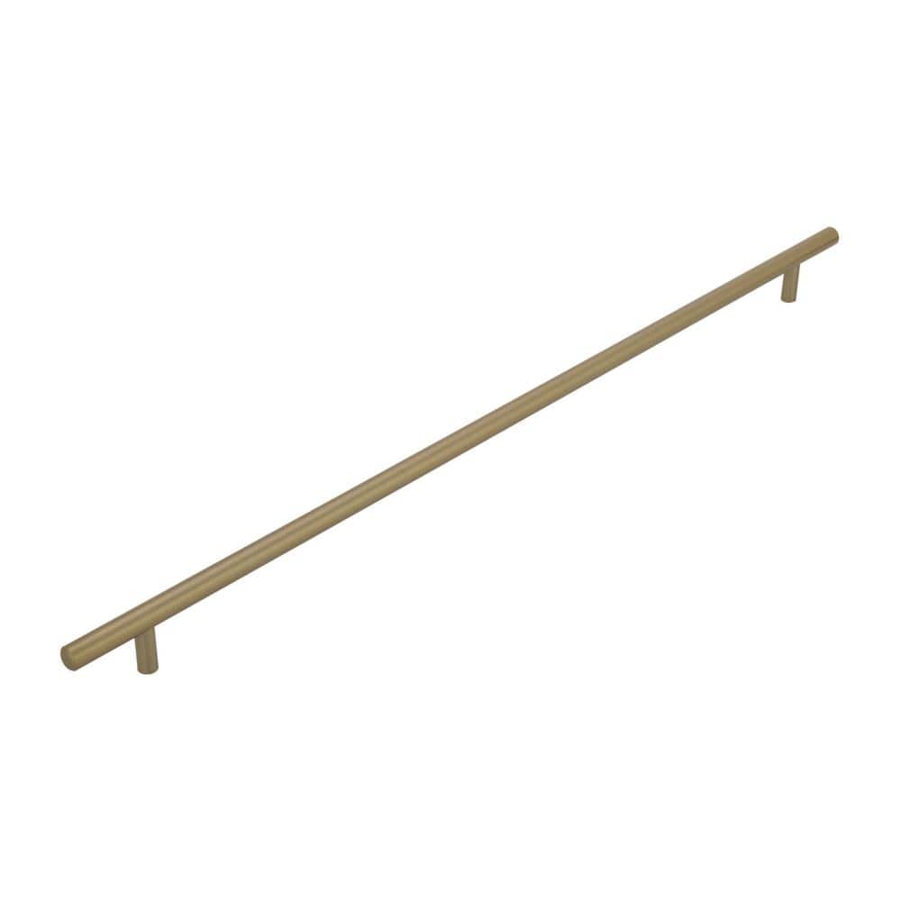 Bar Pulls 18-7/8 in. (480mm) Modern Golden Champagne Bar Cabinet Pull