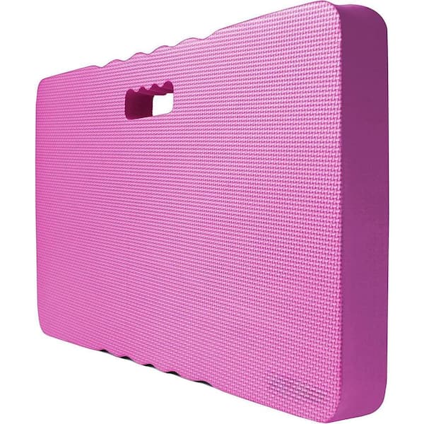 Cubilan 24 in. Thick Kneeling Pad, Garden Kneeler for Gardening, Pink