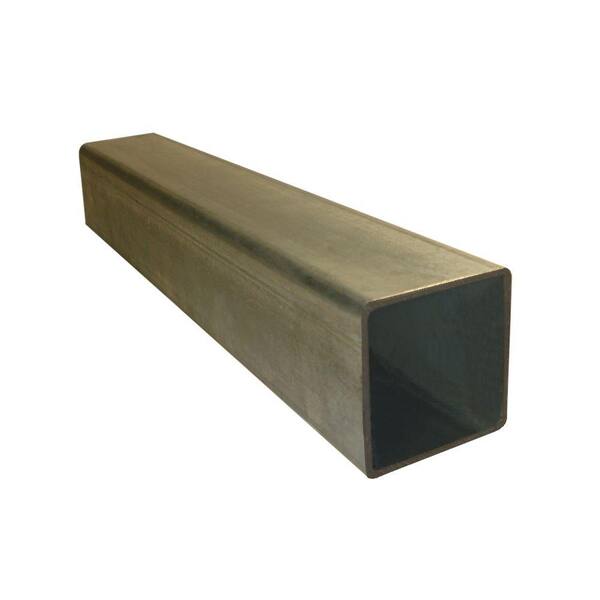 5 8 In X 3 In X 20 Ft Gray Galvanized Metal Square Fence Tubing 20 008 970 The Home Depot