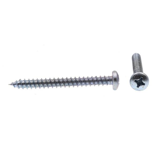 Prime-Line 9017876 Sheet Metal Screw Pack of 50 Flat Head Phillips #14 X 2-1/2 in Zinc Plated Steel Self-Tapping