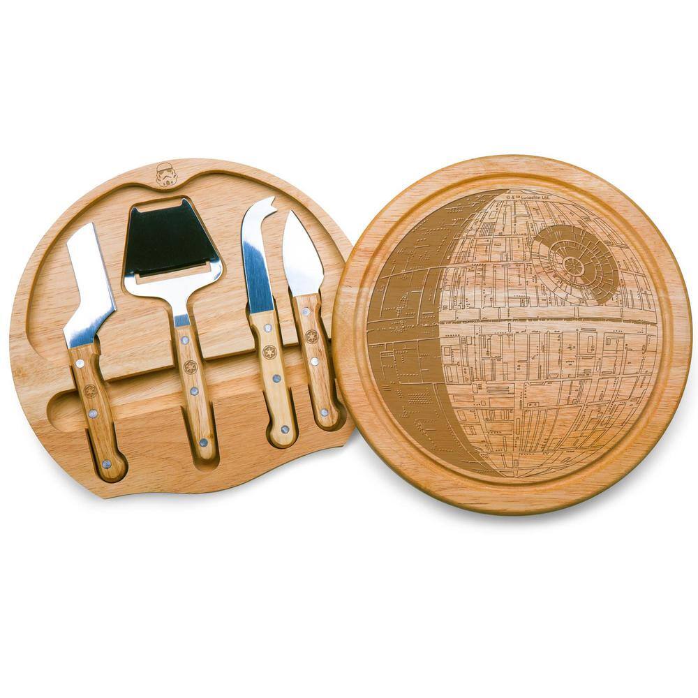 10.2 in. Death Star Circo Cheese Board and Tools Set