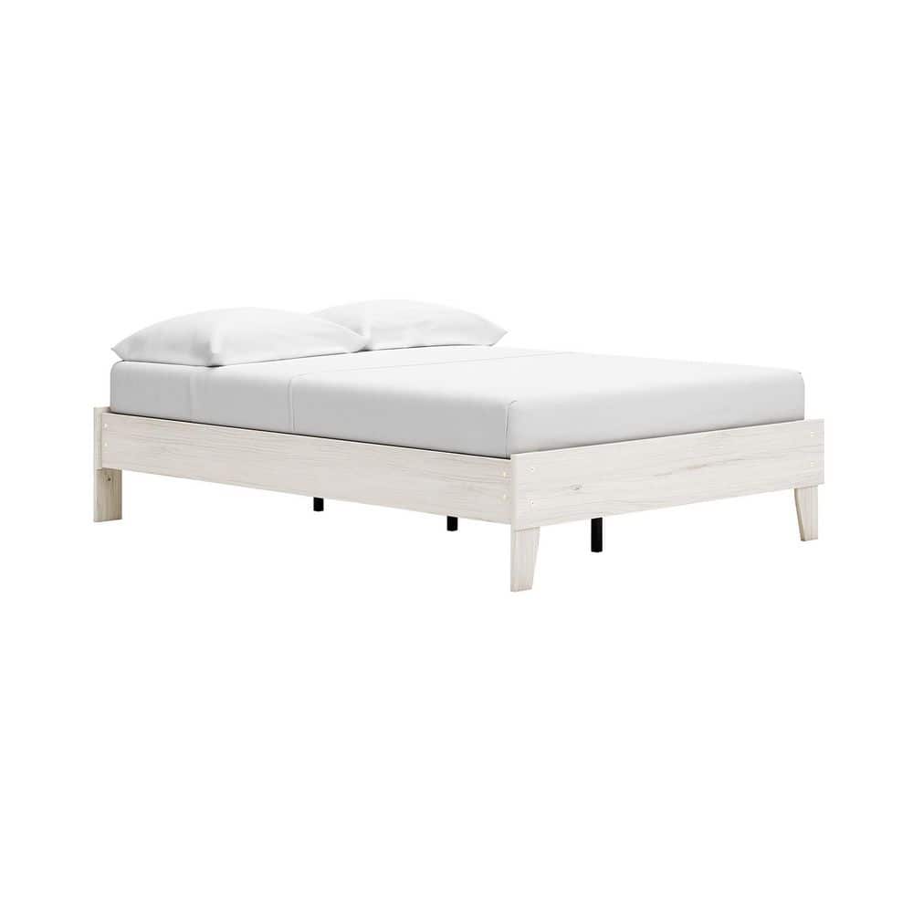 Signature DESIGN BY ASHLEY Socalle Gray Wood Frame Full Platform