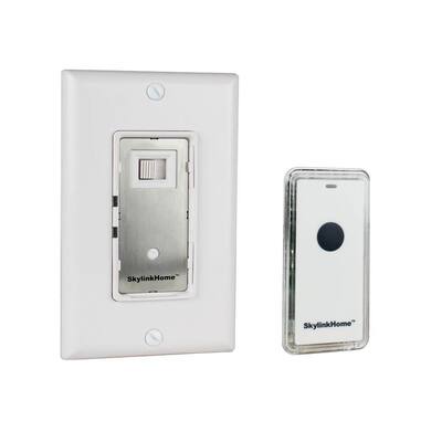 WR-318 Dimmable Wall Switch with Remote – White