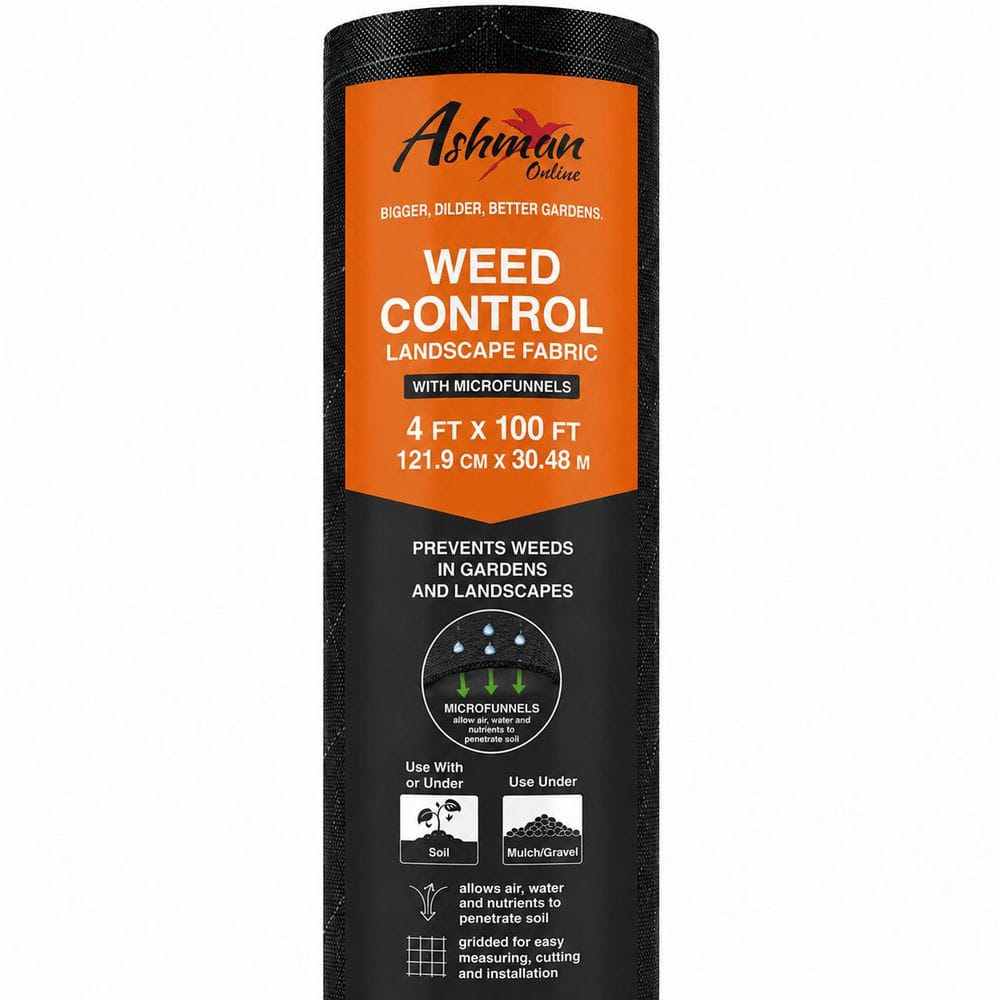 4 ft. x 100 ft. Weed Barrier Landscape Fabric with Microfunnels price history on PriceWatchPro
