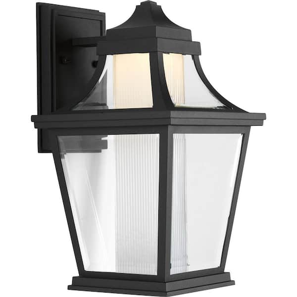 Progress Lighting Endorse 8.75-in W Black Outdoor Flush Mount Light ENERGY STAR Progress Lighting Endorse 8.75-in W Black Outdoor Flush Mount Light ENERGY STAR