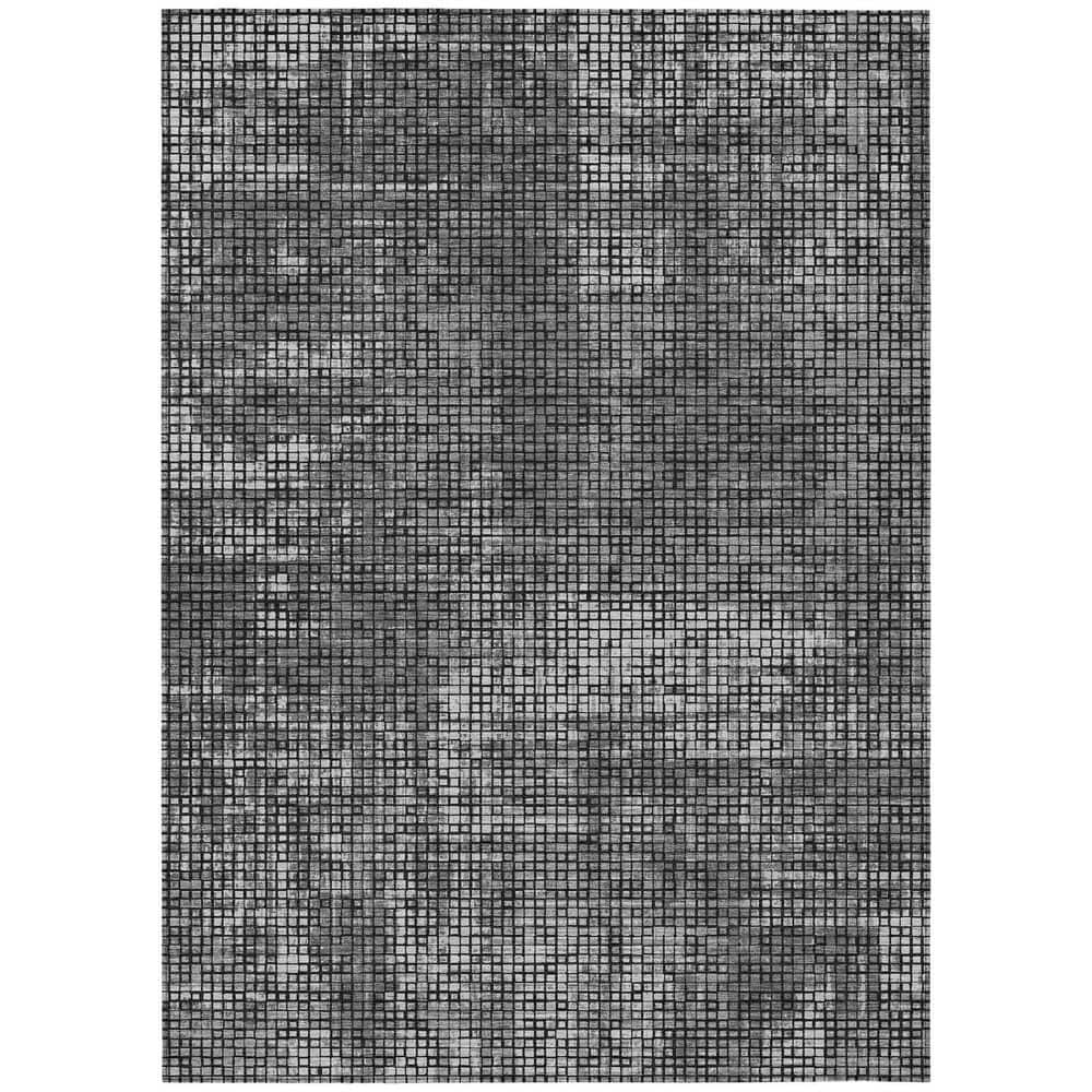 Chantille Machine Washable Indoor/Outdoor Abstract ACN2856 Gray 3 ft. x 5 ft. Area Rug price history on PriceWatchPro