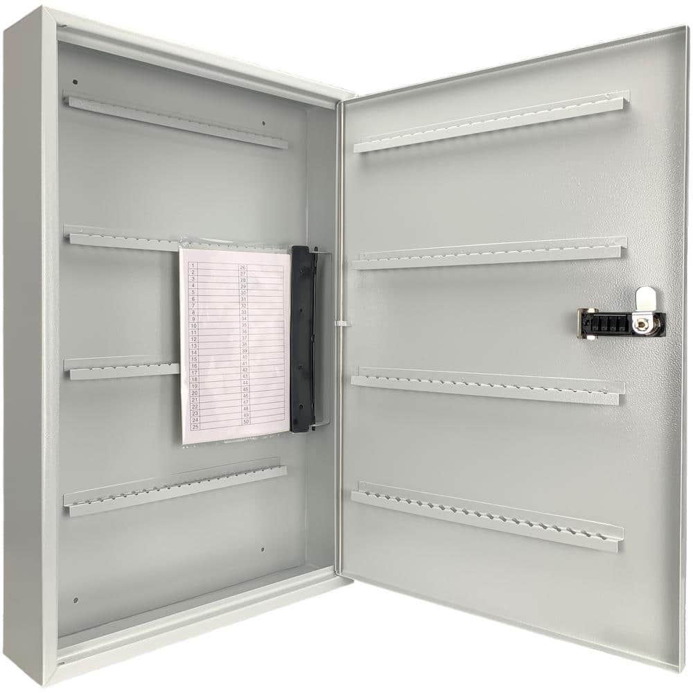 Gray Steel Combination Lock Key Cabinet for 160 Keys