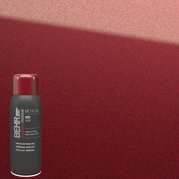 11 oz. #SP-213 Metallic Red Gloss Interior/Exterior Spray Paint and Primer Aerosol
