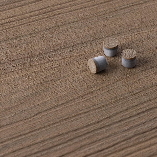 Summit #10 x 2-3/4 in. Star Trim Head Pro Plug System Composite Deck Screw Hardware Pack 100LF Terra Brown (150-pieces)