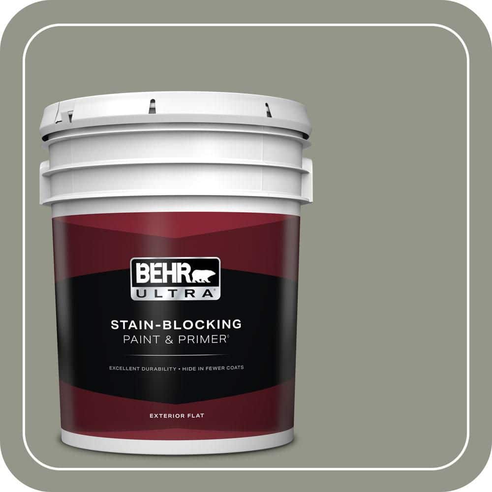 5 gal. #ECC-36-1 Shady Willow Flat Exterior Paint & Primer price history on PriceWatchPro