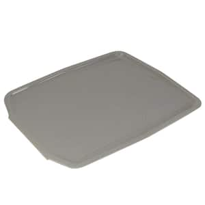 Countertop Draining Tray Drying Mat in Grey