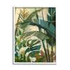 The Stupell Home Decor Collection Tropical Jungle Plant Leaves Design ...