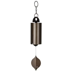 Signature Collection, Heroic Windbell, Large, 40 in. Antique Copper Wind Bell