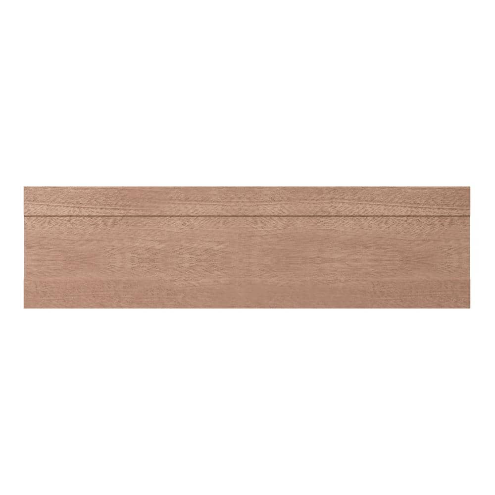 Sapele Mahogany 96" Solid Wood Chair Rail Molding