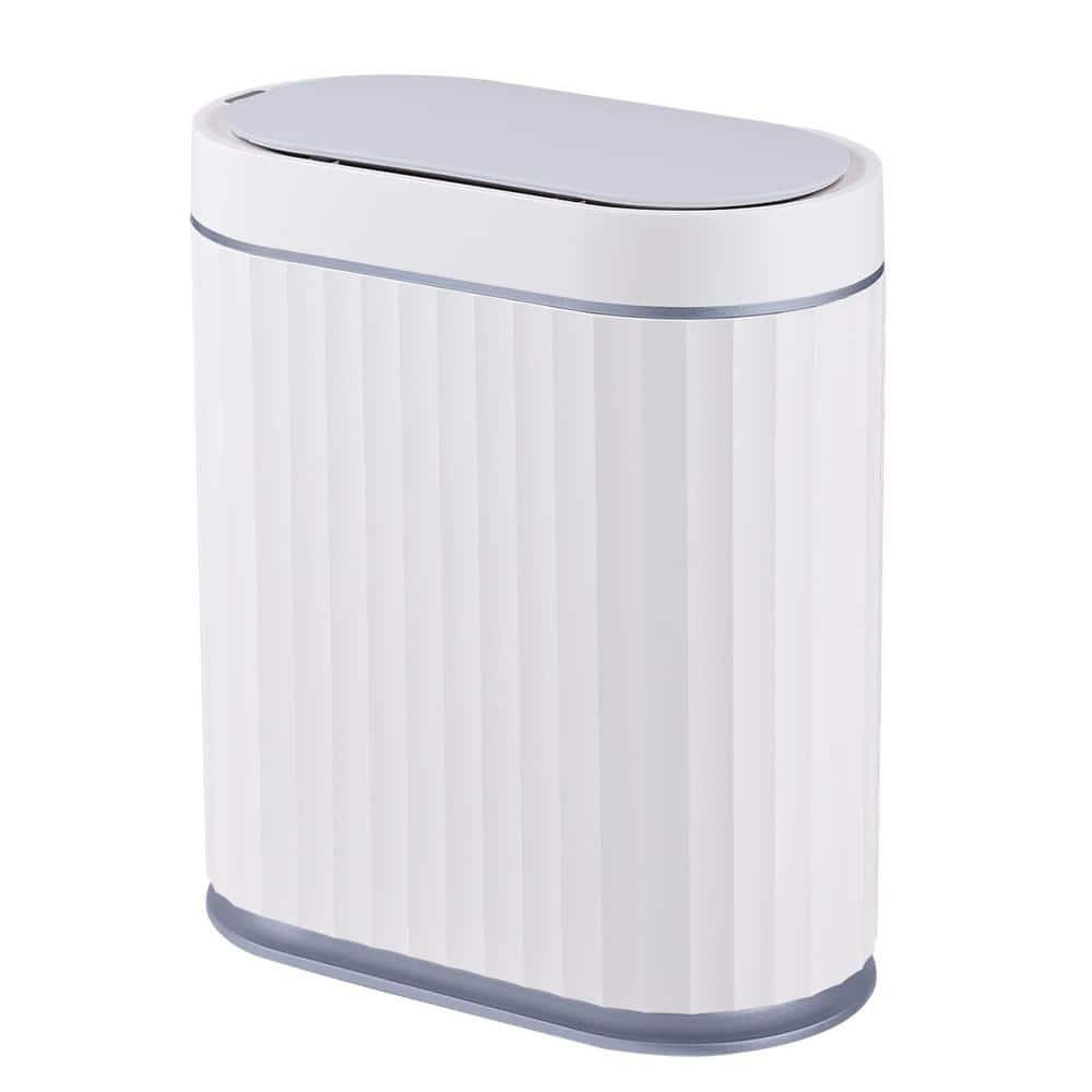 2 Gal. Gray Touchless Trash Can