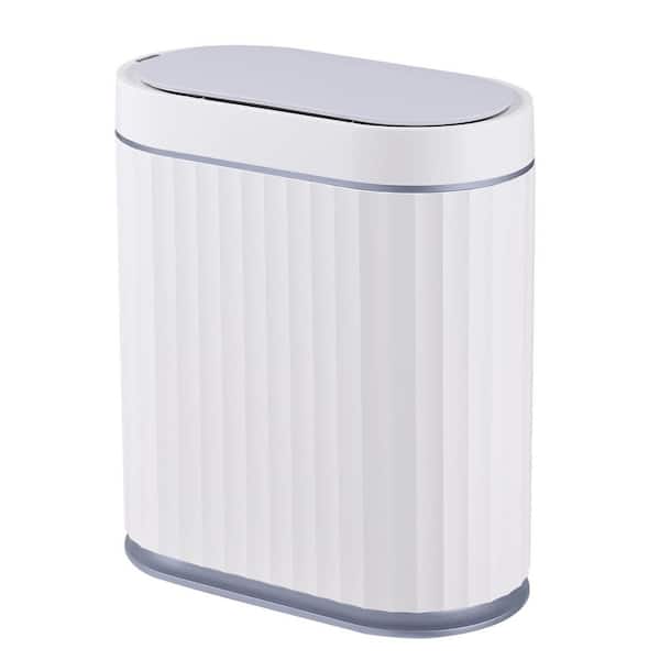 Unbranded 2 Gal. Gray Touchless Trash Can
