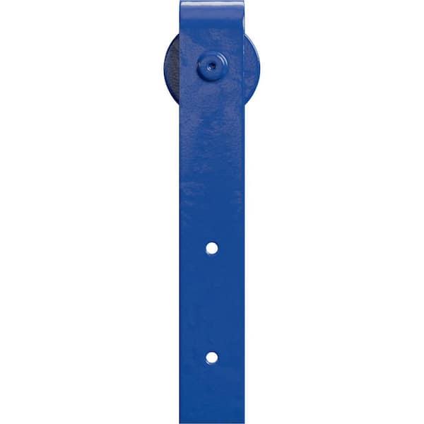 Goldberg Brothers Inc. 1-1/2 in. x 2 in. x 11-1/2 in. Steel Premium J-Strap Roller Hanger Moulding Blue Ribbon