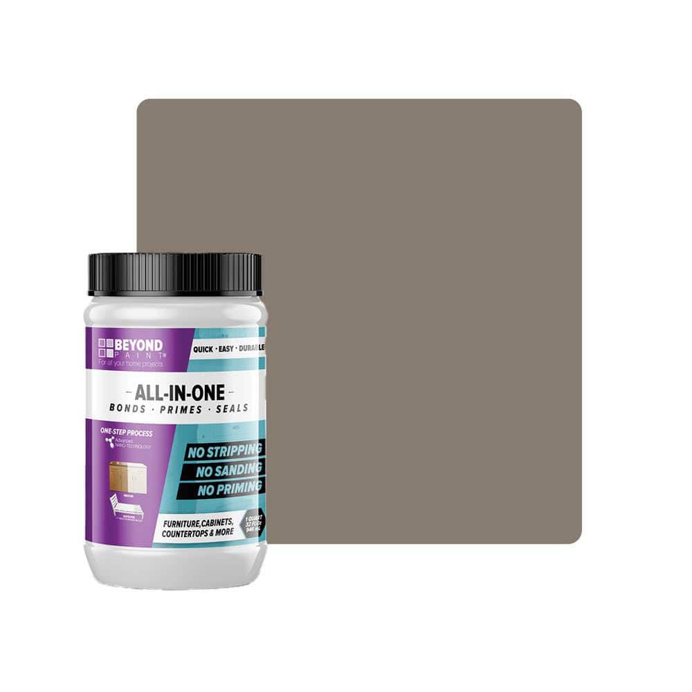 BEYOND PAINT 1 qt. Pebble Cabinets, Countertops, Furniture and More Multi-Surface All-in-One Interior/Exterior Refinishing Paint
