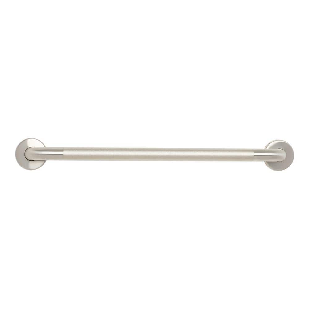 Stainless Steel Wall Mount Bathroom Shower Grab Bar in Peened Satin price history on PriceWatchPro