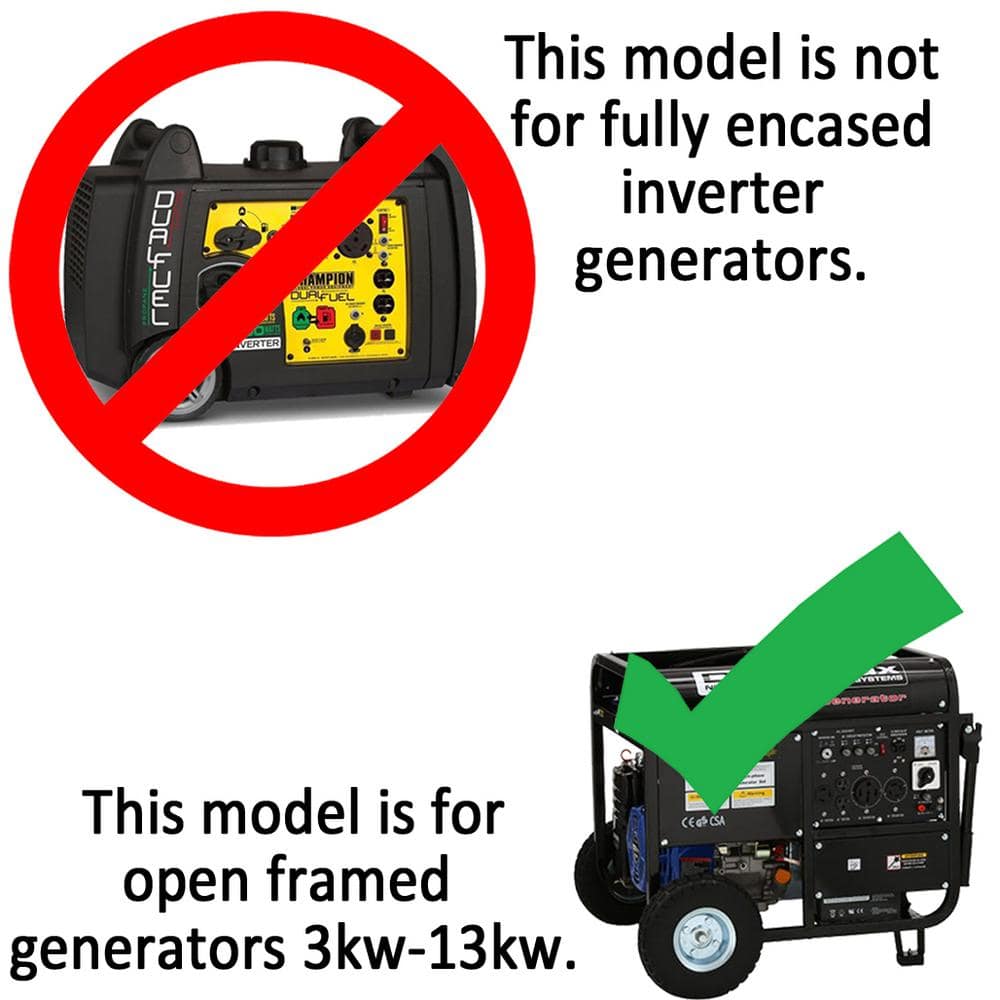 Tan Waterproof Plus Generator Cover for Open Frame Generators