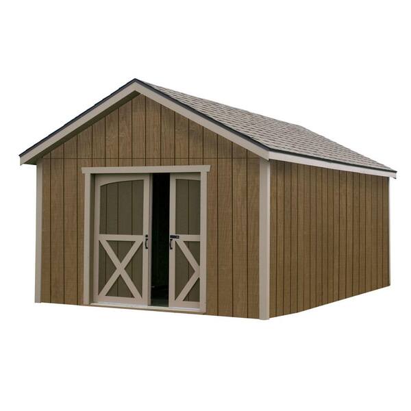 Best Barns North Dakota 12 ft. x 12 ft. Wood Storage Shed Kit ...