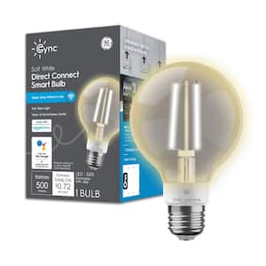 60-Watt EQ G25 Soft White Globe Smart Light Bulb