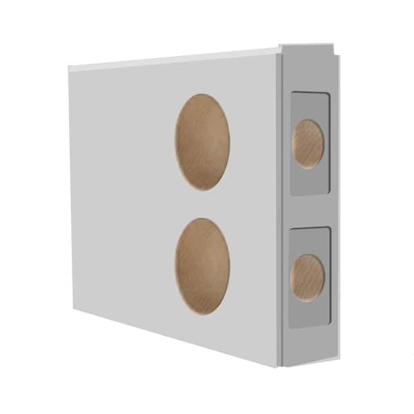 JELD-WEN 36 in. x 80 in. 9 Lite Primed Steel Prehung Right