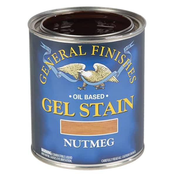 General Finishes 1 qt. Nutmeg OilBased Interior Wood Gel Stain GF.NQ