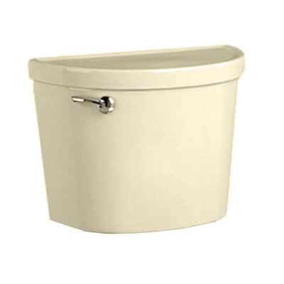 Champion Pro 1.28 GPF Single Flush Toilet Tank Only with Gravity Fed Flushing Technology in Bone