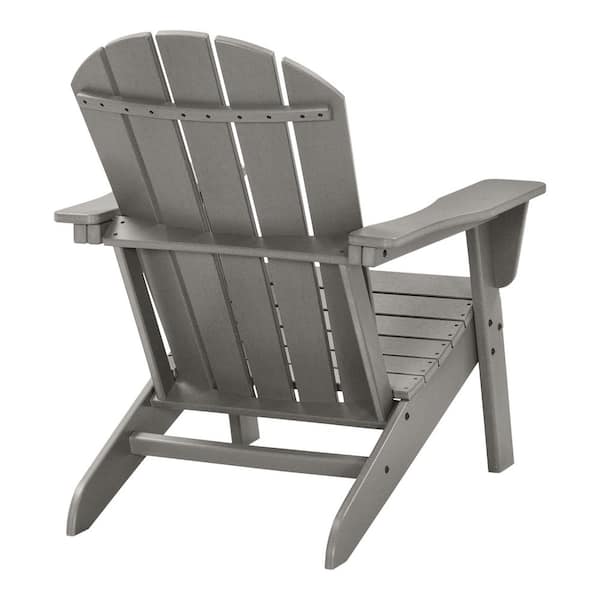 Hampton Bay Seaside Bluff HDPE All-Weather Traditional Adirondack
