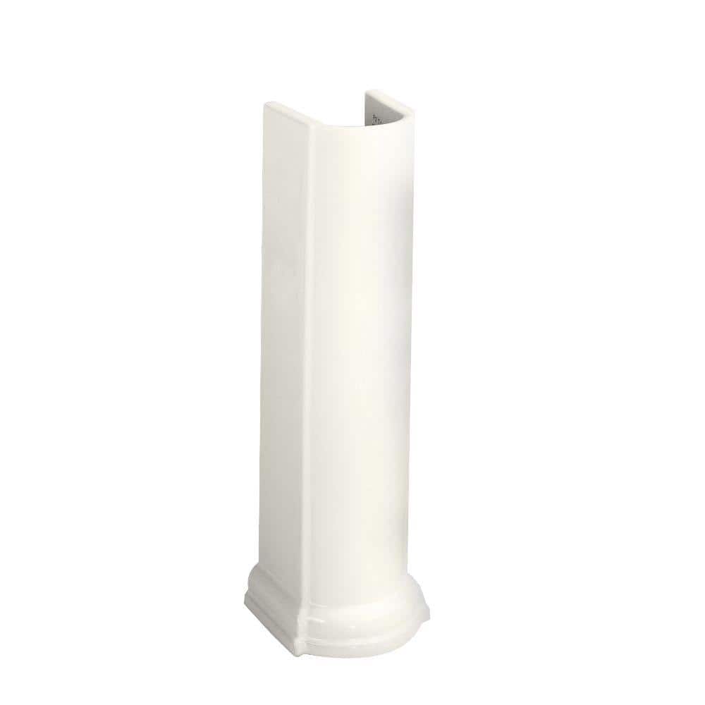 Devonshire Vitreous China Pedestal in Biscuit
