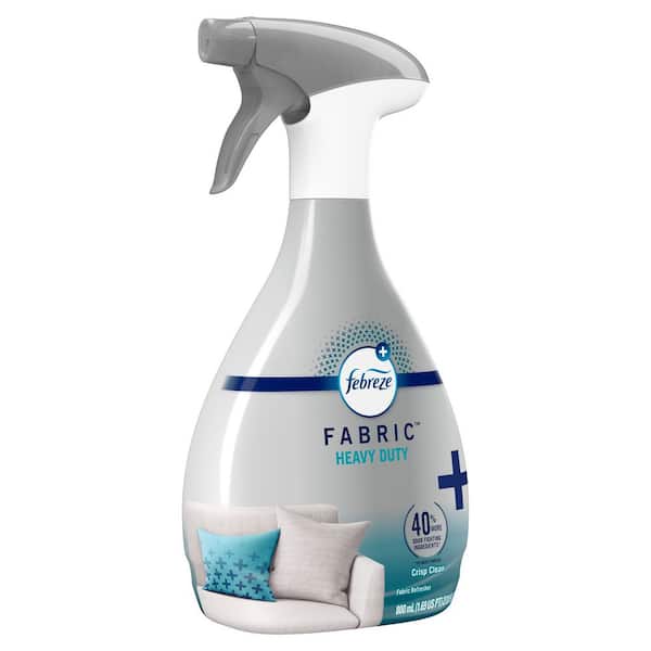 27 oz. Crisp Clean Heavy-Duty Odor Eliminating Fabric Freshener