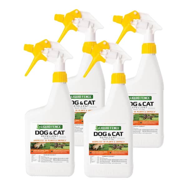 Reviews for Liquid Fence 32 oz. Ready to Use Dog and Cat Repellent 4 Pack Pg 5 The Home Depot