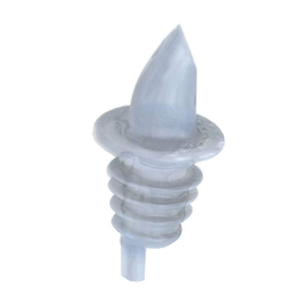 Carlisle Plastic Free Flow Bar Pour Spout in Clear (Case of 12)