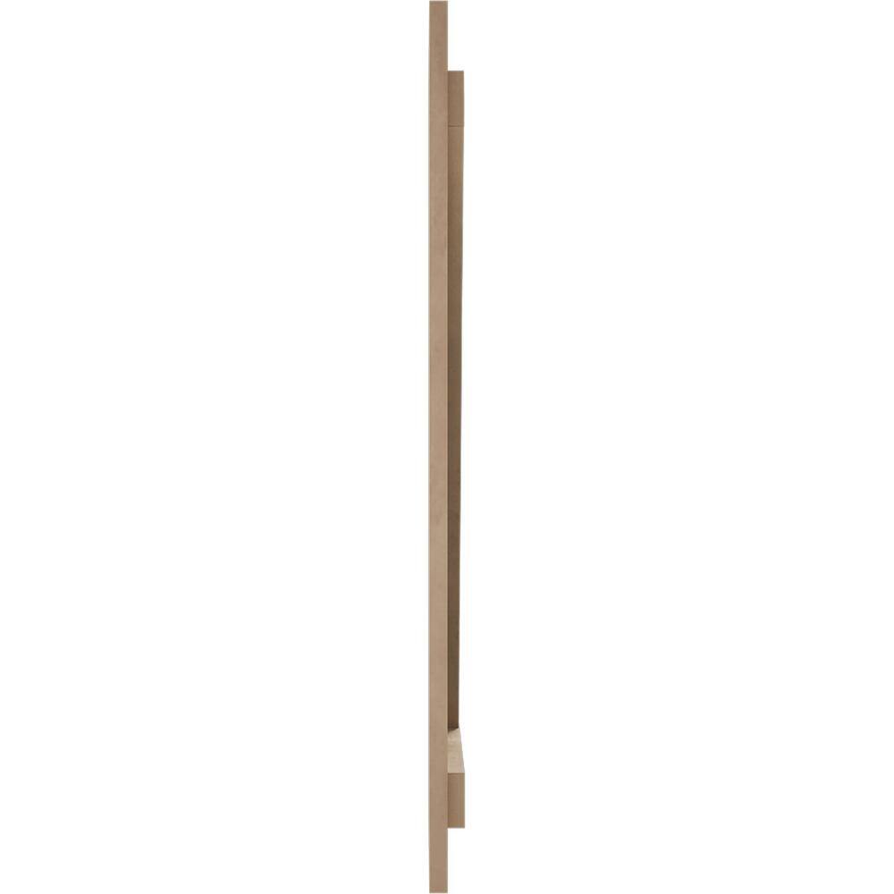 Tan Cedar Rustic Board-n-Batten Faux Wood Shutters with Z-Board, 42"