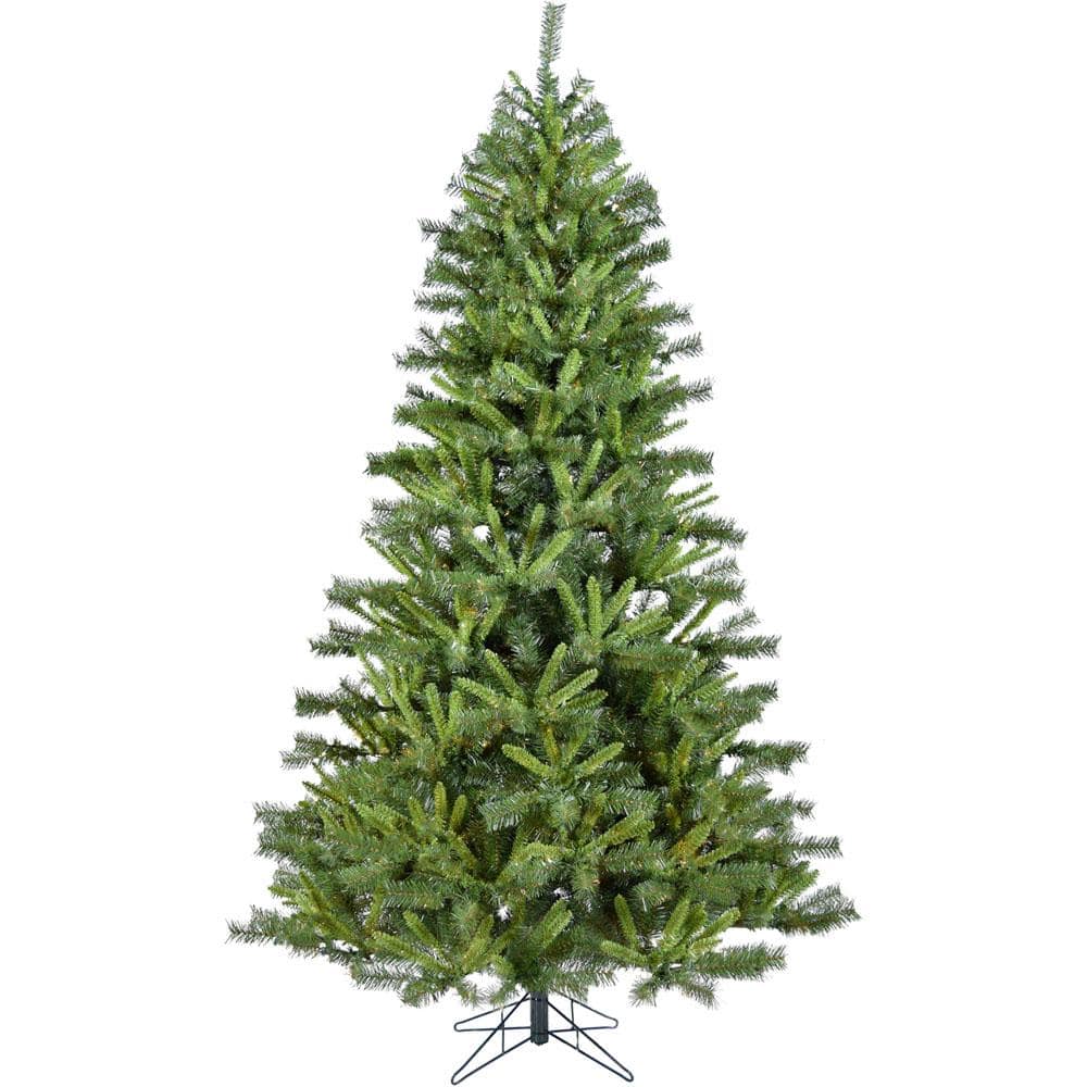 6.5-Ft Green Pine Artificial Christmas Tree with Lights