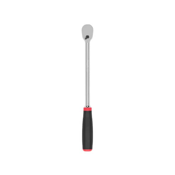 TEKTON 3/8 in. Drive x 12 in. Comfort Grip Long Ratchet
