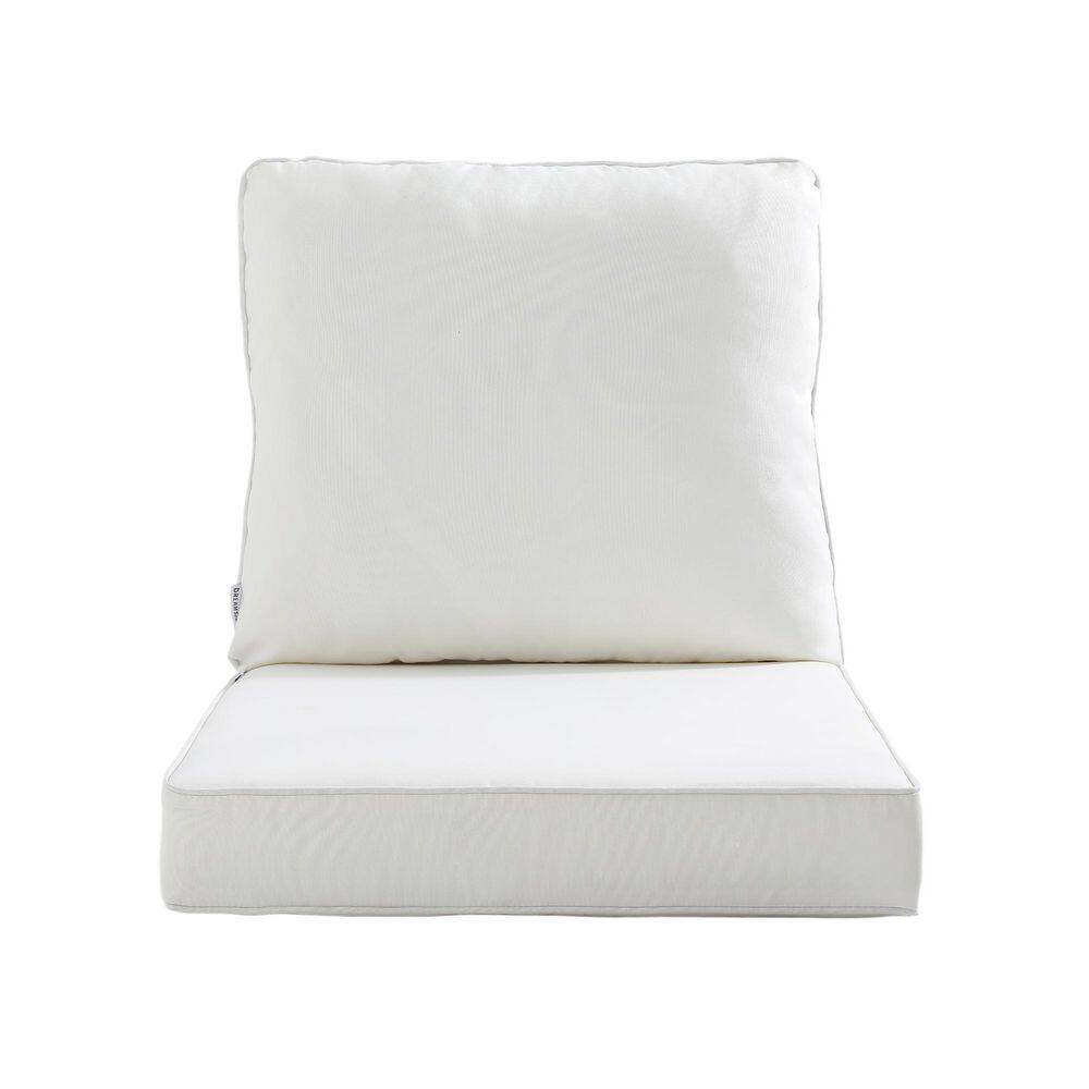 White Outdoor Seat Cushions