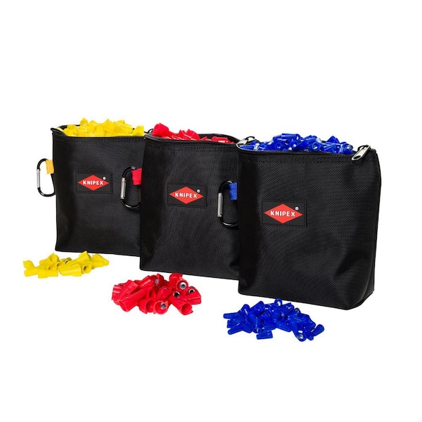 KNIPEX Stand-Up Tool Bag - 3-Pack, Empty 9K 00 80 178 US - The