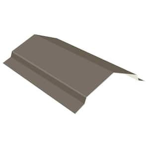 10 ft. Slate 29-Gauge Galvalume Steel RC2 Ridge Cap Flashing