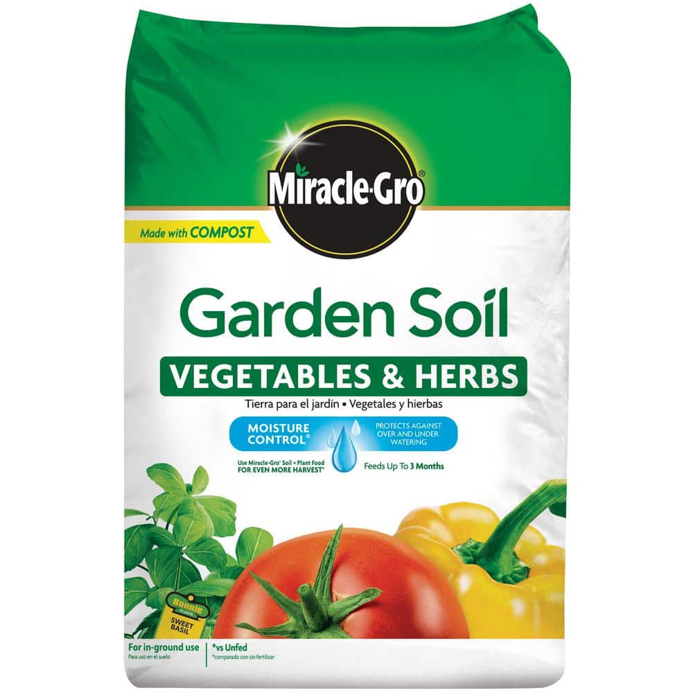 Miracle-Gro Veg Herb Garden Soil 1.5CF Hawaii 73759434 - The Home Depot