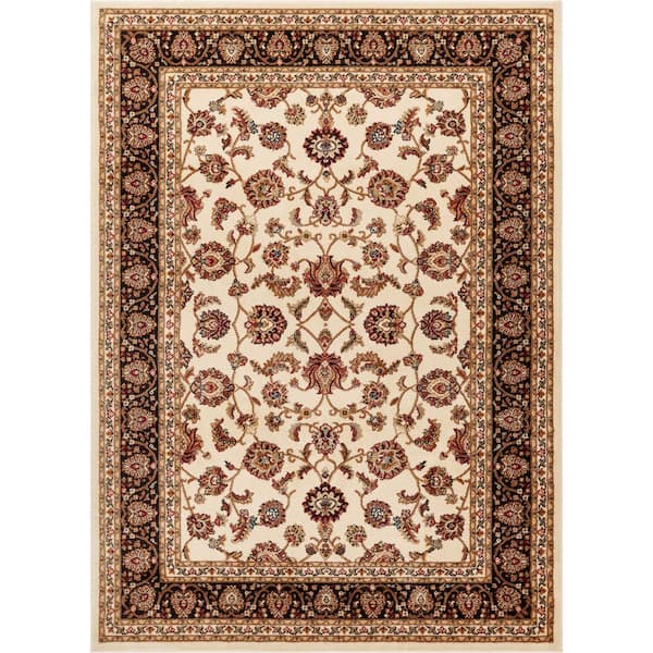 Hand Woven Sarouk Style Area Rug, 2 x 3.5 ft outlets