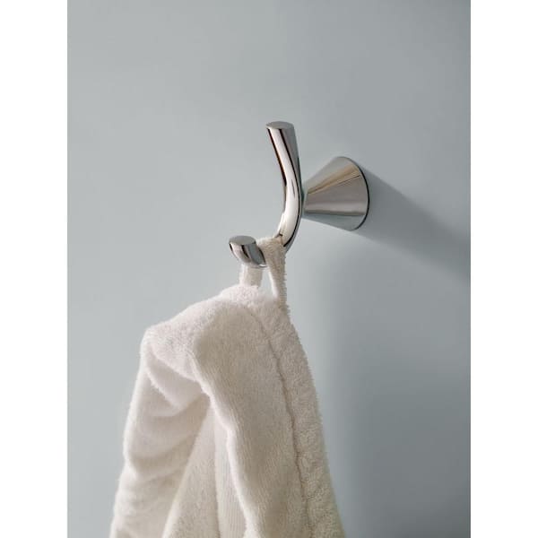 Glyde Robe Hook in Brushed Nickel