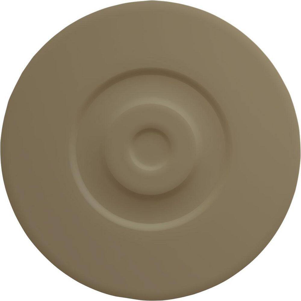 Brushed Mahogany 20" Ornate Urethane Ceiling Medallion