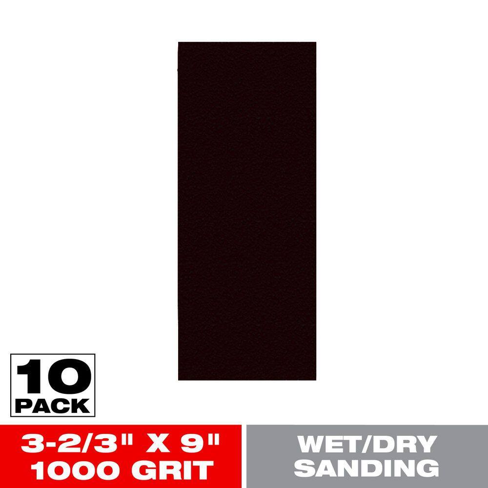 DIABLO 3-2/3 in. x 9 in. 1000 Grit Ultra Polish Wet/Dry Sanding