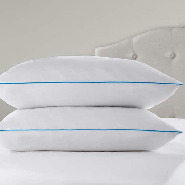 Queen King Standard Linenspa 2 Pack Shredded Memory Foam Bed Pillows 
