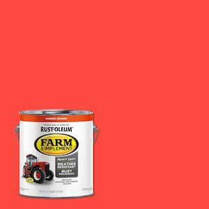 1 gal. Farm Equipment Kubota Orange Enamel Paint (2-Pack)