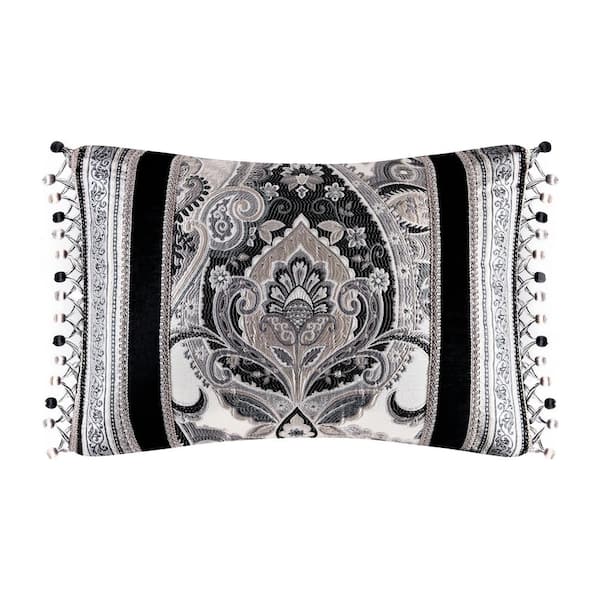 Unbranded Giselle Polyester Boudoir Decorative Throw Pillow 15 in. x 21 in.