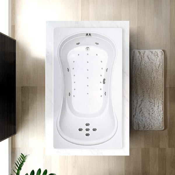 Triumph Undermount/Drop-In Acrylic 42 in. Triple Bowl Kitchen Sink in White Triumph Undermount/Drop-In Acrylic 42 in. Triple Bowl Kitchen Sink in White